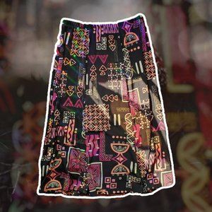 VINTAGE GEOMETRIC SKIRT